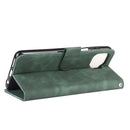 For Motorola Moto G 5G Plus Solid Color Skin Feel Magnetic Buckle Horizontal Flip Calf Texture PU Leather Case with Holder & Card Slots & Wallet(Green)