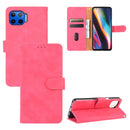 For Motorola Moto G 5G Plus Solid Color Skin Feel Magnetic Buckle Horizontal Flip Calf Texture PU Leather Case with Holder & Card Slots & Wallet(Rose Red)