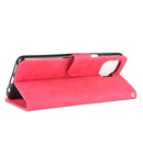For Motorola Moto G 5G Plus Solid Color Skin Feel Magnetic Buckle Horizontal Flip Calf Texture PU Leather Case with Holder & Card Slots & Wallet(Rose Red)