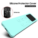 For Apple TV 4K 5th / 4th Anti-slip Shockproof Silicone Remote Control Protective Case(Green)