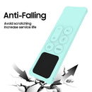 For Apple TV 4K 5th / 4th Anti-slip Shockproof Silicone Remote Control Protective Case(Green)