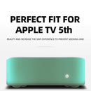 For Apple TV 4K 5th / 4th Anti-slip Shockproof Silicone Remote Control Protective Case(Black)