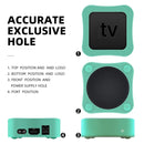 For Apple TV 4K 5th / 4th Anti-slip Shockproof Silicone Remote Control Protective Case(Black)