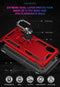 For Samsung Galaxy A01 Core Shockproof TPU + PC Protective Case with 360 Degree Rotating Holder(Silver)