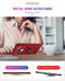 For LG K61 Shockproof TPU + PC Protective Case with 360 Degree Rotating Holder(Gold)