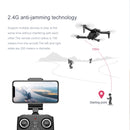 LS-XT6 4K Double Camera Foldable RC Quadcopter Mini Drone Remote Control Aircraft, Storage Bag