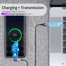 ZFXCT-WYA0G 3A USB to USB-C / Type-C 180 Degree Rotating Elbow Charging Cable, Length:2m(Grey)