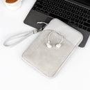 For 10 inch or Below Tablet ND00S Felt Sleeve Protective Case Inner Carrying Bag(Light Grey)