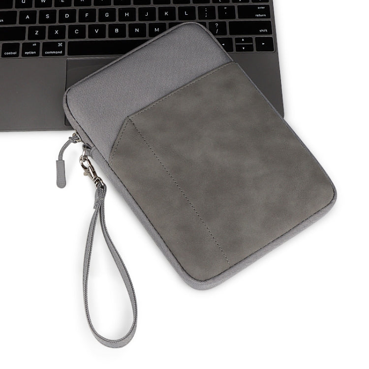 For 10 inch or Below Tablet ND00S Felt Sleeve Protective Case Inner Carrying Bag(Dark Grey)