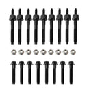 16 in 1 Car 5.7L Iron Exhaust Manifold Stud Kit for Dodge Ram 1500 2500 3500 Magnum Aspen Jeep Grand