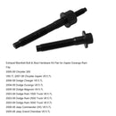 16 in 1 Car 5.7L Iron Exhaust Manifold Stud Kit for Dodge Ram 1500 2500 3500 Magnum Aspen Jeep Grand