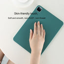 For iPad Pro 12.9 (2020) Liquid Silicone Shockproof Full Coverage Tablet Case(Pink)