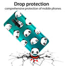 For Xiaomi Redmi 9 Coloured Drawing Pattern Highly Transparent TPU Protective Case(Emoji Bear)