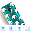 For Xiaomi Redmi 9 Coloured Drawing Pattern Highly Transparent TPU Protective Case(Emoji Bear)