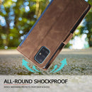 For Samsung Galaxy Note 20 Ultra Retro Splicing Horizontal Flip Leather Case with Card Slots & Holder & Wallet(Blue)