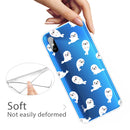 For Xiaomi Redmi 9A Coloured Drawing Pattern Highly Transparent TPU Protective Case(White Sea Lion)