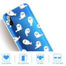 For Xiaomi Redmi 9A Coloured Drawing Pattern Highly Transparent TPU Protective Case(White Sea Lion)