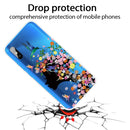 For Xiaomi Redmi 9A Coloured Drawing Pattern Highly Transparent TPU Protective Case(Flower Girl)