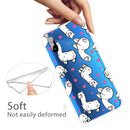 For Xiaomi Redmi 9A Coloured Drawing Pattern Highly Transparent TPU Protective Case(Alpaca)