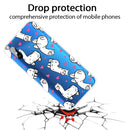 For Xiaomi Redmi 9A Coloured Drawing Pattern Highly Transparent TPU Protective Case(Alpaca)