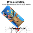 For Xiaomi Redmi 9A Coloured Drawing Pattern Highly Transparent TPU Protective Case(Flower Deer)