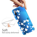 For Xiaomi Redmi 9A Coloured Drawing Pattern Highly Transparent TPU Protective Case(Magnolia)
