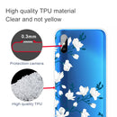 For Xiaomi Redmi 9A Coloured Drawing Pattern Highly Transparent TPU Protective Case(Magnolia)