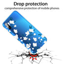 For Xiaomi Redmi 9A Coloured Drawing Pattern Highly Transparent TPU Protective Case(Magnolia)
