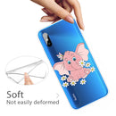 For Xiaomi Redmi 9A Coloured Drawing Pattern Highly Transparent TPU Protective Case(Little Pink Elephant)