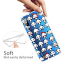 For Xiaomi Redmi 9A Coloured Drawing Pattern Highly Transparent TPU Protective Case(Mini Panda)