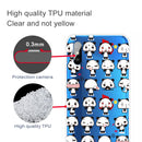 For Xiaomi Redmi 9A Coloured Drawing Pattern Highly Transparent TPU Protective Case(Mini Panda)