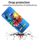 For Xiaomi Redmi 9A Coloured Drawing Pattern Highly Transparent TPU Protective Case(Oil Painting Tree)