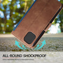 For iPhone 12 mini Retro Splicing Horizontal Flip Leather Case with Card Slots & Holder & Wallet(Blue)