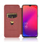 For Doogee X95 Carbon Fiber Texture Horizontal Flip TPU + PC + PU Leather Case with Card Slot & Lanyard(Brown)