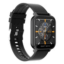 MT28 1.54 inch TFT Screen IP67 Waterproof Business Sport Silicone Strip Smart Watch, Support Sleep Monitor / Heart Rate Monitor / Blood Pressure Monitoring(Black)