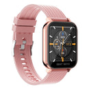 MT28 1.54 inch TFT Screen IP67 Waterproof Business Sport Silicone Strip Smart Watch, Support Sleep Monitor / Heart Rate Monitor / Blood Pressure Monitoring(Rose Gold)