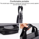 ST08 Handheld Briefcase Carrying Storage Bag without Shoulder Strap for 13.3 inch Laptop(Black)