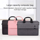 ST08 Handheld Briefcase Carrying Storage Bag without Shoulder Strap for 15.4 inch Laptop(Grey)
