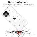 For iPhone 12 Pro Max Shockproof Painted Transparent TPU Protective Case(White Sea Lion)