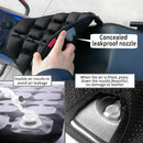 CS-1095A1 Motorcycle Electric Car Universal Breathable Anti-gravity Inflatable Cushion Seat Cover(Black)