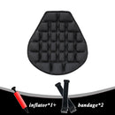 CS-1095A1 Motorcycle Electric Car Universal Breathable Anti-gravity Inflatable Cushion Seat Cover(Black)