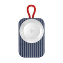 ROCK W26 Portable Magnetic Wireless Charger for Apple Watch Type-C Interface(Blue)