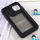 For iPhone 12 mini GOOSPERY SKY SLIDE BUMPER TPU + PC Sliding Back Cover Protective Case with Card Slot(Red)
