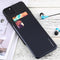 For iPhone 12 Pro Max GOOSPERY SKY SLIDE BUMPER TPU + PC Sliding Back Cover Protective Case with Card Slot(Dark Blue)