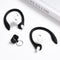 For AirPods 1 / 2 / AirPods Pro / Huawei FreeBuds 3 Wireless Earphones Silicone Anti-lost Lanyard Ear Hook(Black)