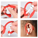For AirPods 1 / 2 / AirPods Pro / Huawei FreeBuds 3 Wireless Earphones Silicone Anti-lost Lanyard Ear Hook(Red)