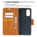 For OPPO Reno4 Pro 5G Retro Lambskin Texture Pure Color Horizontal Flip PU Leather Case, with Holder & Card Slots & Wallet & Lanyard(Yellow)