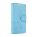 For iPhone SE 2022 / SE 2020 / 8 / 7 KLT888-2 Retro 2 in 1 Detachable Magnetic Horizontal Flip TPU + PU Leather Case with Holder & Card Slots & Photo Frame & Wallet(Sky Blue)