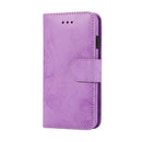For iPhone SE 2022 / SE 2020 / 8 / 7 KLT888-2 Retro 2 in 1 Detachable Magnetic Horizontal Flip TPU + PU Leather Case with Holder & Card Slots & Photo Frame & Wallet(Purple)