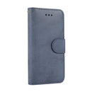 For iPhone SE 2022 / SE 2020 / 8 / 7 KLT888-2 Retro 2 in 1 Detachable Magnetic Horizontal Flip TPU + PU Leather Case with Holder & Card Slots & Photo Frame & Wallet(Dark Blue)
